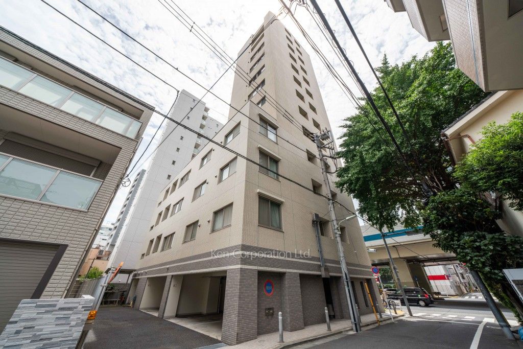 ParkAxis白金台南の写真 外観ひき