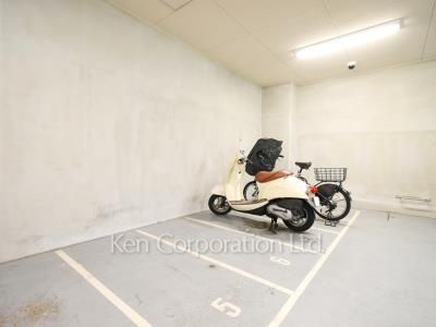  バイク置き場