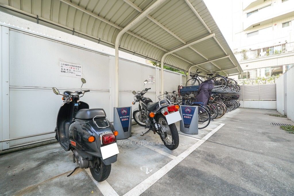 MFPRコート麻布十番の写真 バイク置き場