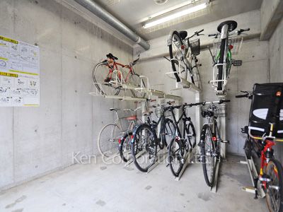 アムス四谷三丁目の写真 駐輪場
