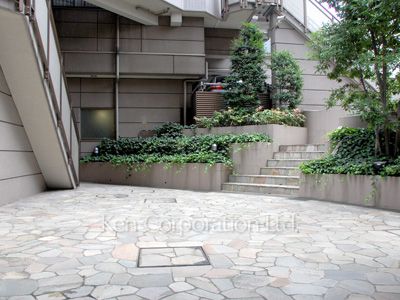 朝日ツイン目黒の写真 中庭・植栽