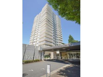 三田綱町パークマンションの写真 外観ひき