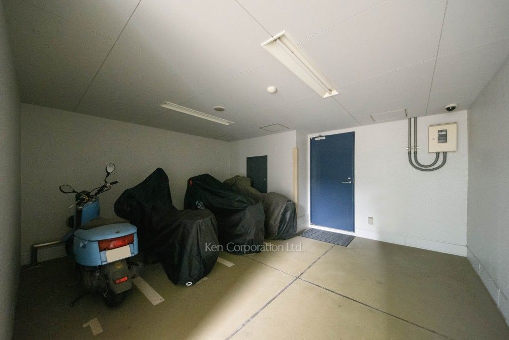 スカイグランデ汐留の写真 バイク置き場