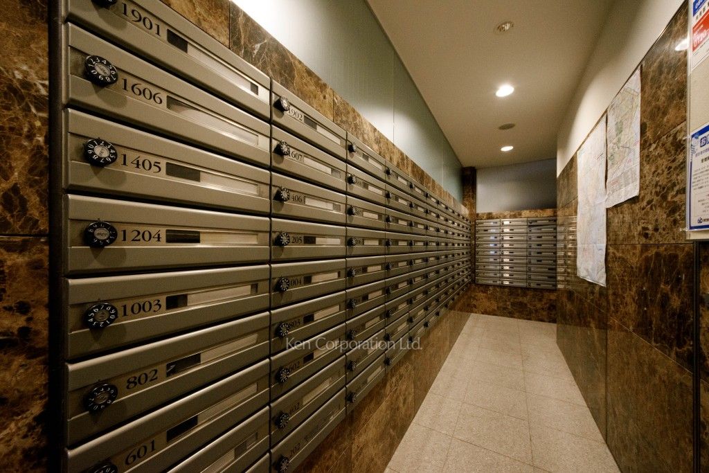 スカイグランデ汐留の写真 郵便受け