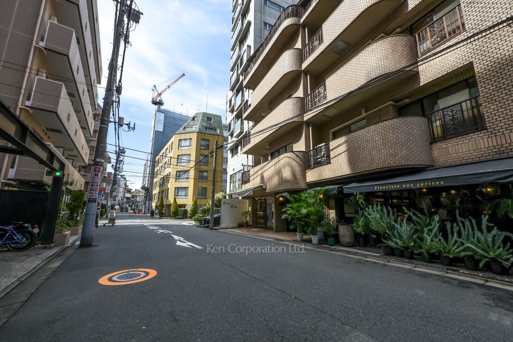  前面道路
