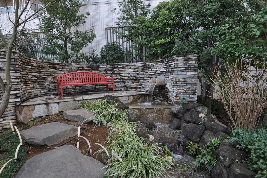 TAKANAWA The RESIDENCE テラス棟の写真 中庭・植栽