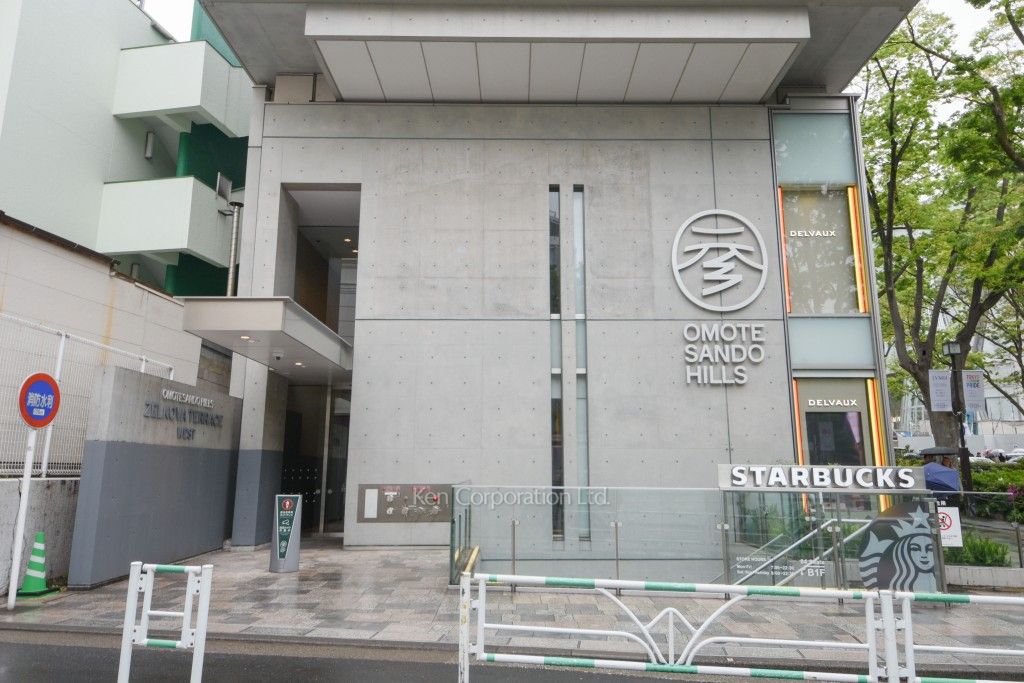 表参道ヒルズゼルコバテラスの写真  外観より