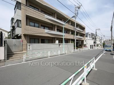 ベルハイム広尾の写真 前面道路