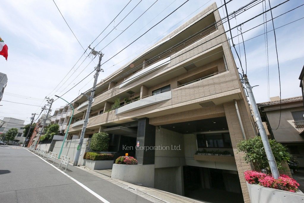 ベルハイム広尾の写真 外観ひき