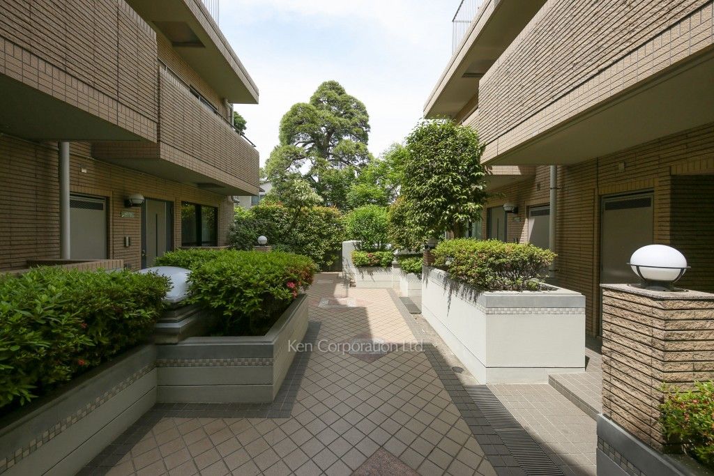 ベルハイム広尾の写真 中庭・植栽