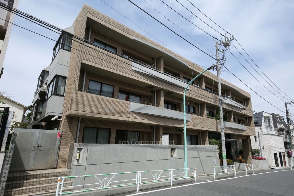 ベルハイム広尾の写真 外観ひき