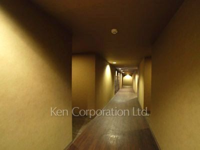 パークコート市谷仲之町の写真 共用廊下