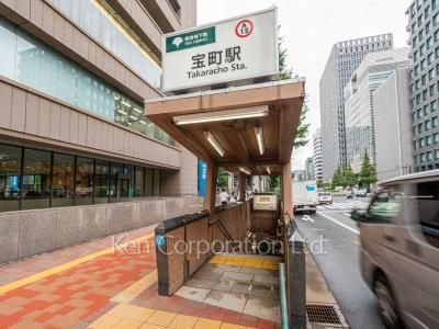 NEWS京橋の写真 宝町駅