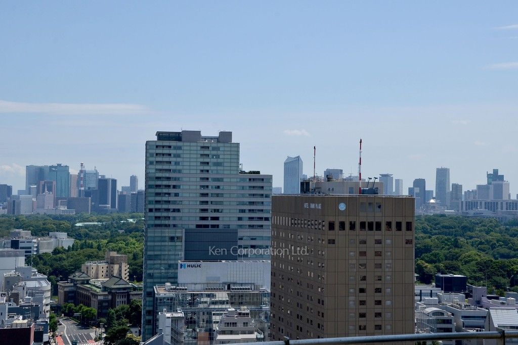 シティタワー九段下の写真 屋上庭園からの眺望
