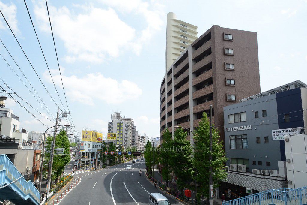 アーバネックス戸越銀座の写真 前面道路