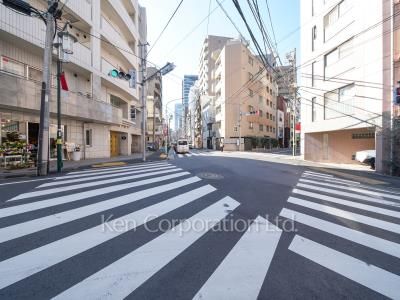 セーシェル恵比寿の写真 前面道路