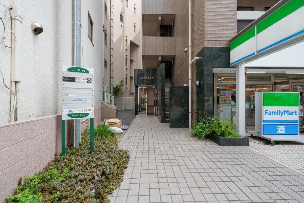 カルチェ恵比寿の写真 外観より