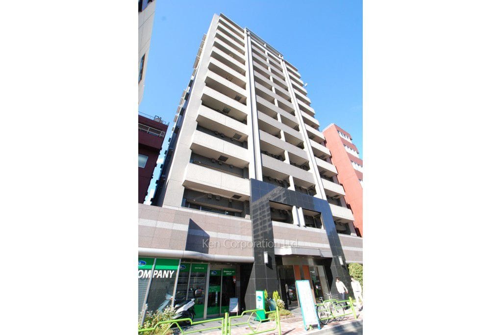 ファミールグラン銀座4丁目オーセンティアの写真 外観ひき