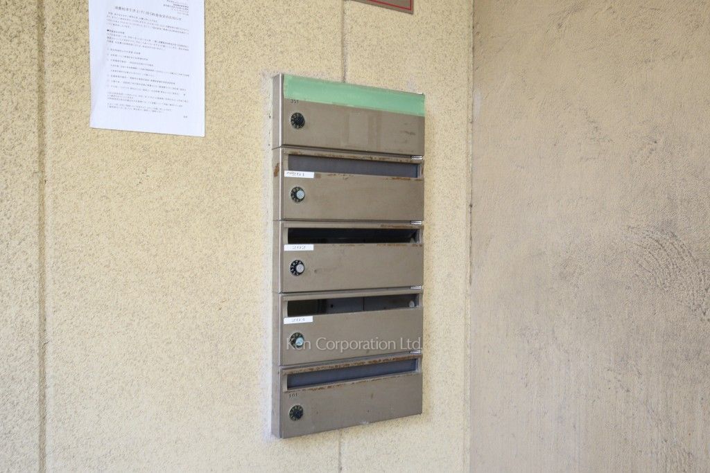 ボラーノ六本木の写真郵便受け