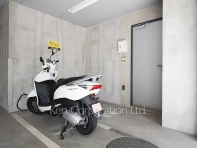 レジデンス白金パークフロントの写真 バイク置き場