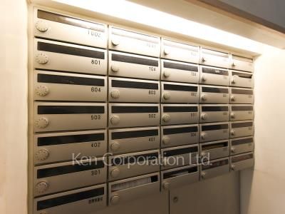 レジデンス白金パークフロントの写真 郵便受け