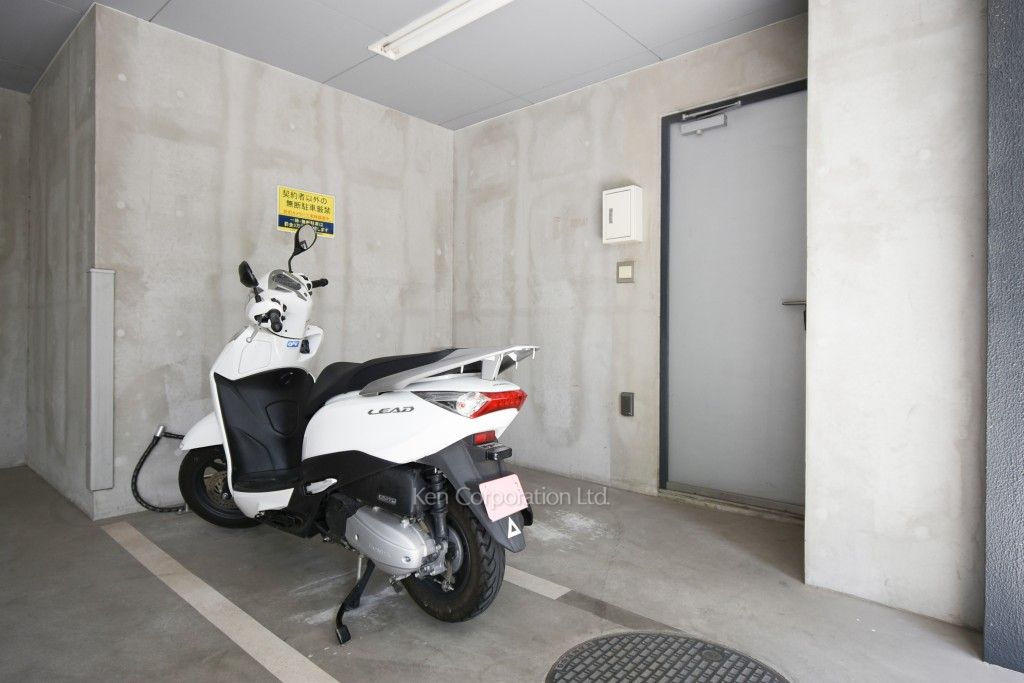 レジデンス白金パークフロントの写真 バイク置き場
