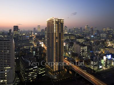 クレストプライムタワー芝の写真 外観ひき