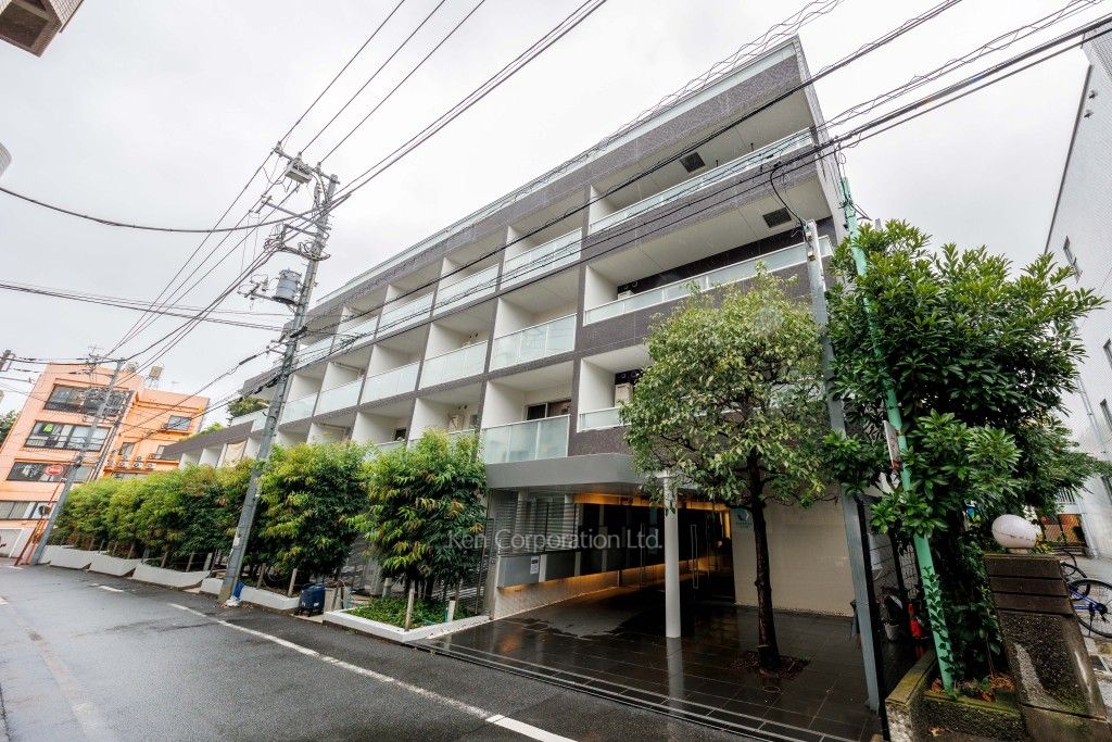 カスタリア初台Ⅱの写真 外観ひき
