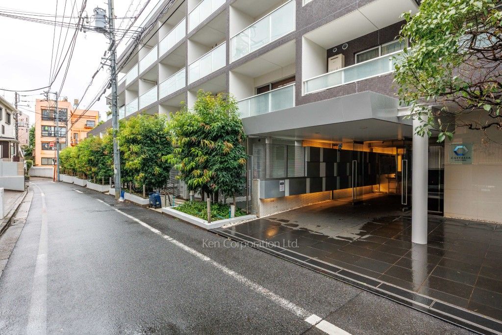 カスタリア初台Ⅱの写真 前面道路