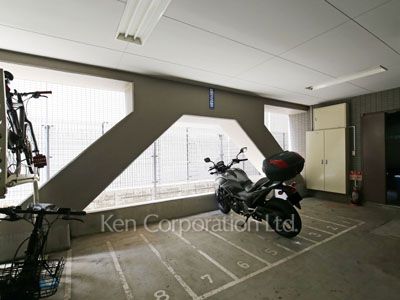 藤和シティホームズ高輪台の写真 バイク置き場