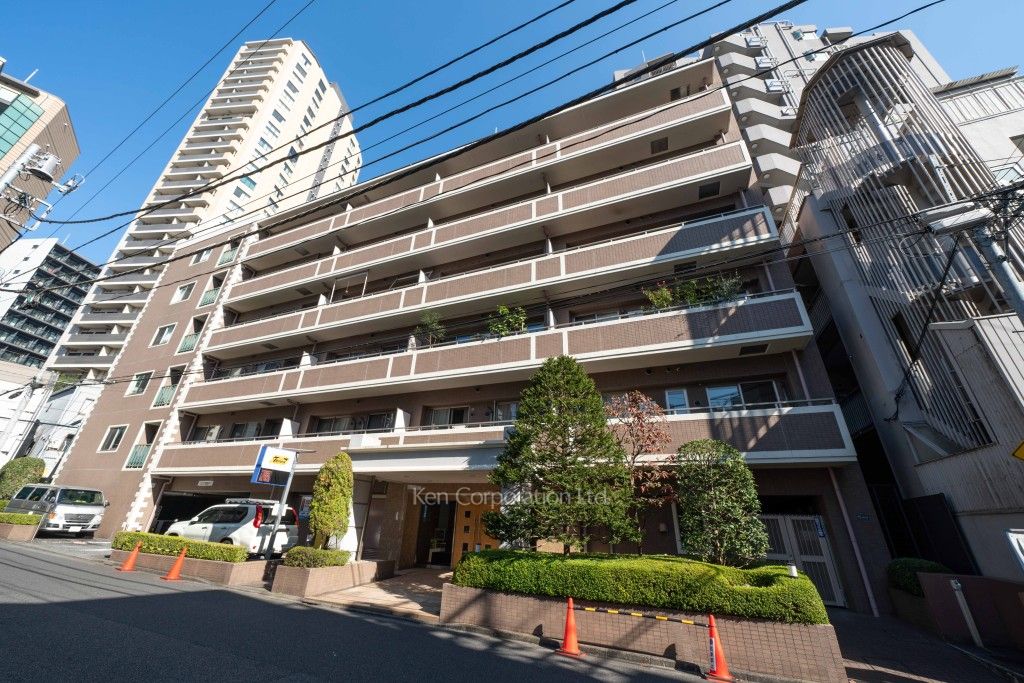 ファミール東麻布ベルファースの写真 外観ひき