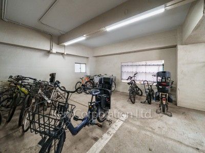 学芸大スカイスクレーパーの写真 駐輪場