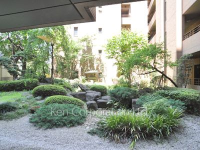  中庭・植栽