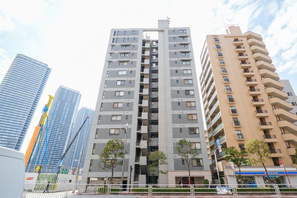 ヴェルクレール勝どきの写真 外観ひき