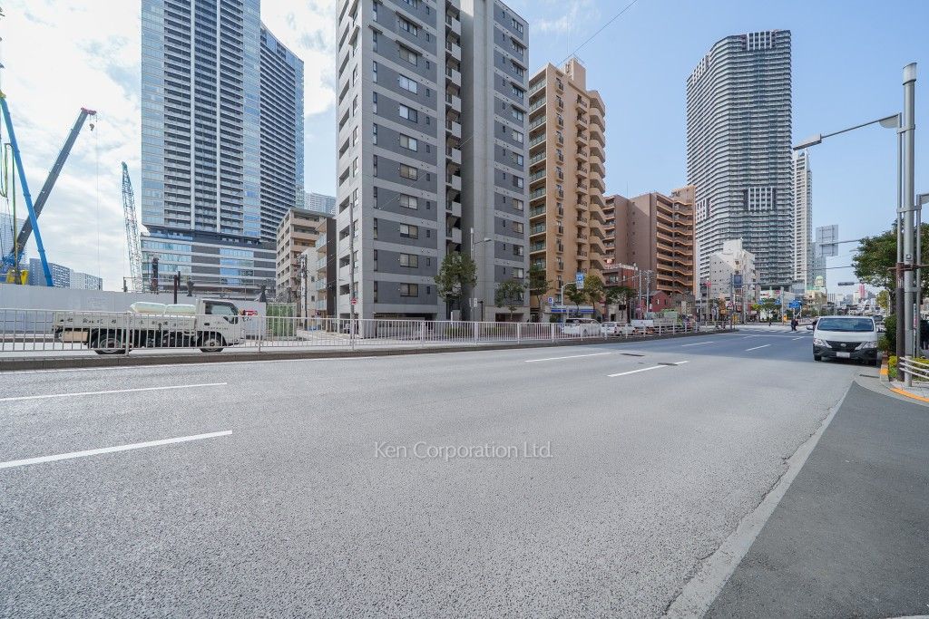 ヴェルクレール勝どきの写真 前面道路