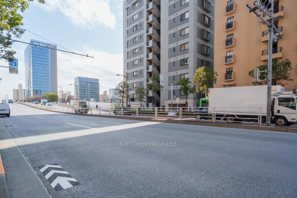 ヴェルクレール勝どきの写真 前面道路