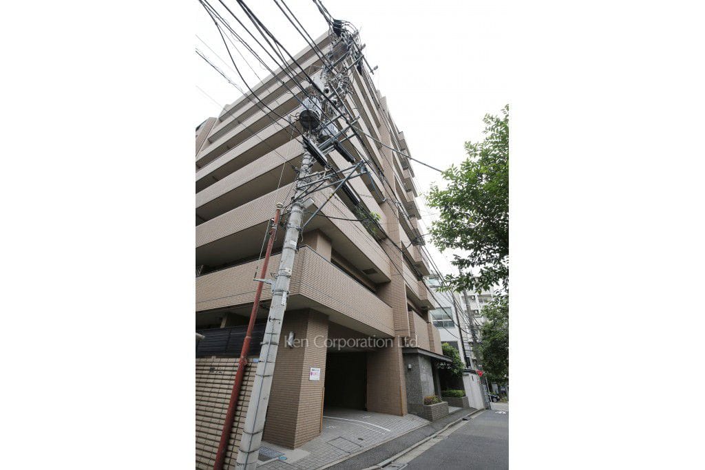 コスモ広尾の写真 外観ひき