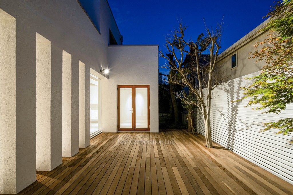 広尾戸建の写真  テラス