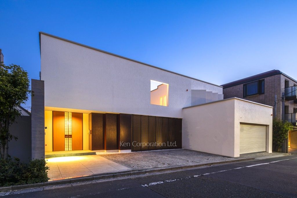 広尾戸建の写真  外観ひき