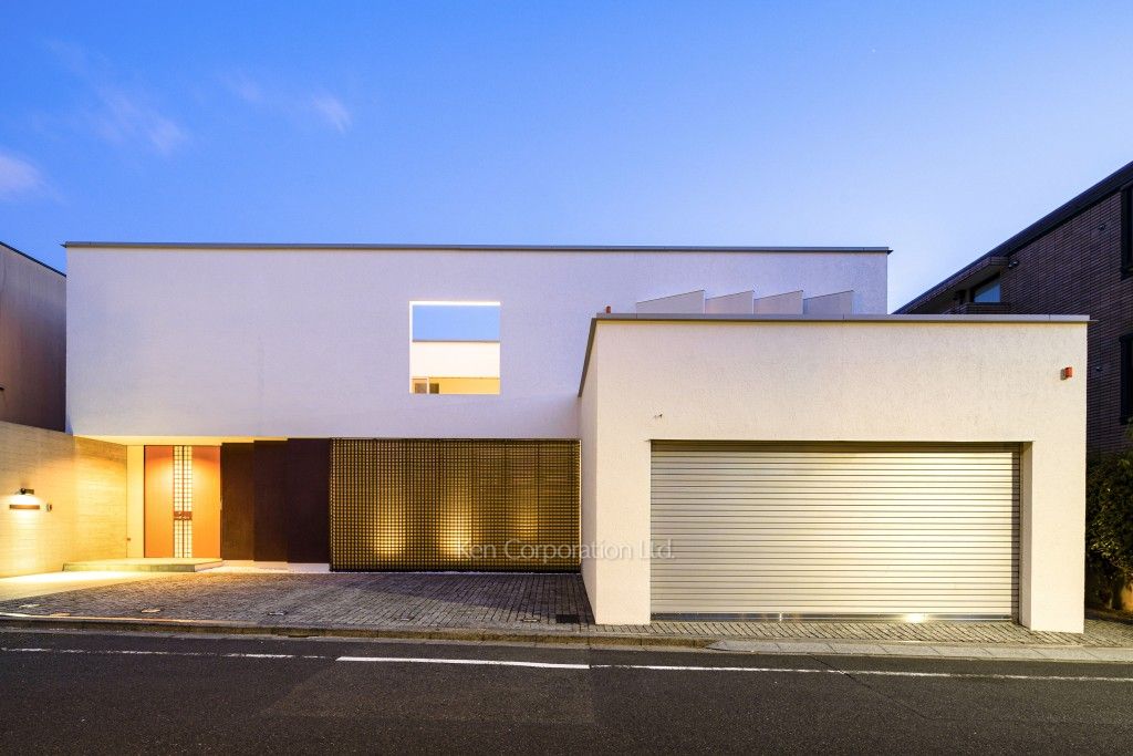 広尾戸建の写真  外観ひき