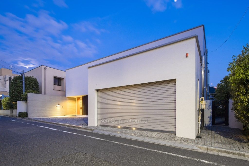 広尾戸建の写真  外観ひき