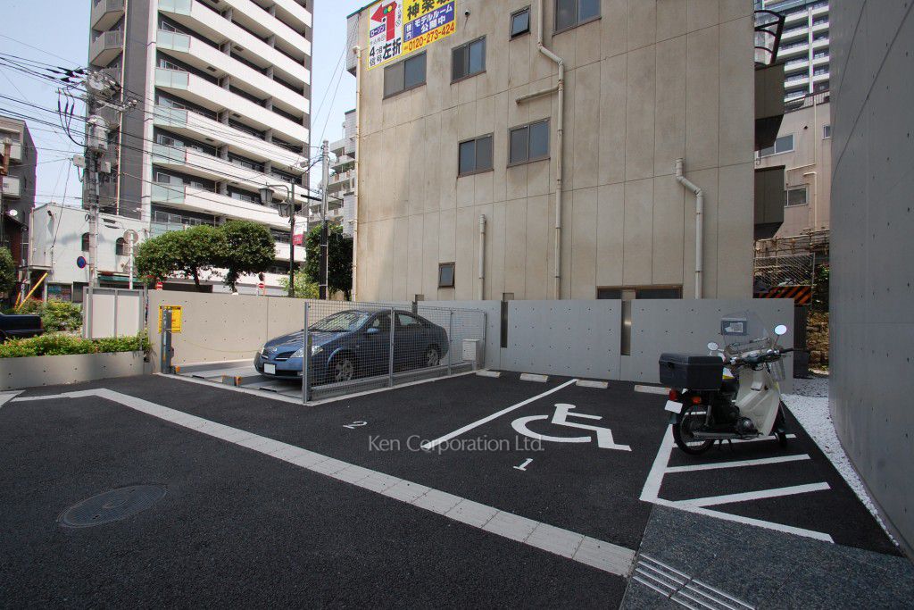 アーバネックス市谷柳町の写真 駐車場