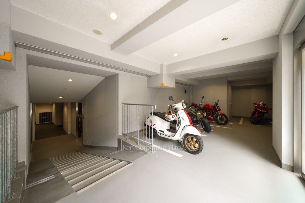 SAION SAKURAZAKAの写真 バイク置き場