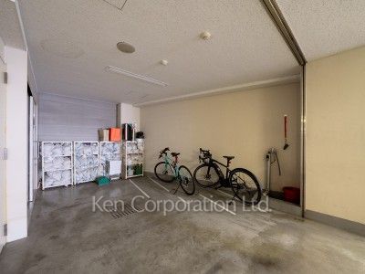 サンウッド松濤の写真 駐輪場