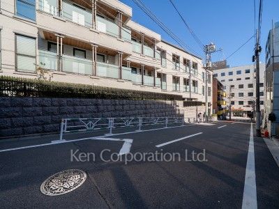 サンウッド松濤の写真 前面道路