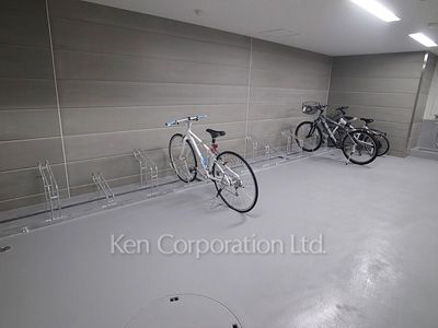 サンウッド松濤の写真 駐輪場