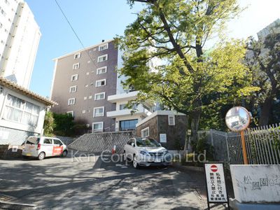 松風園コーポの写真 外観ひき