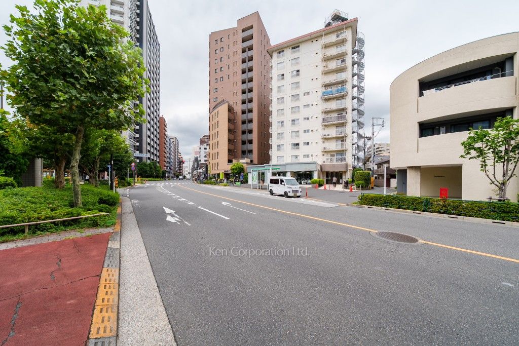 マンション仙台坂カトレアの写真 前面道路