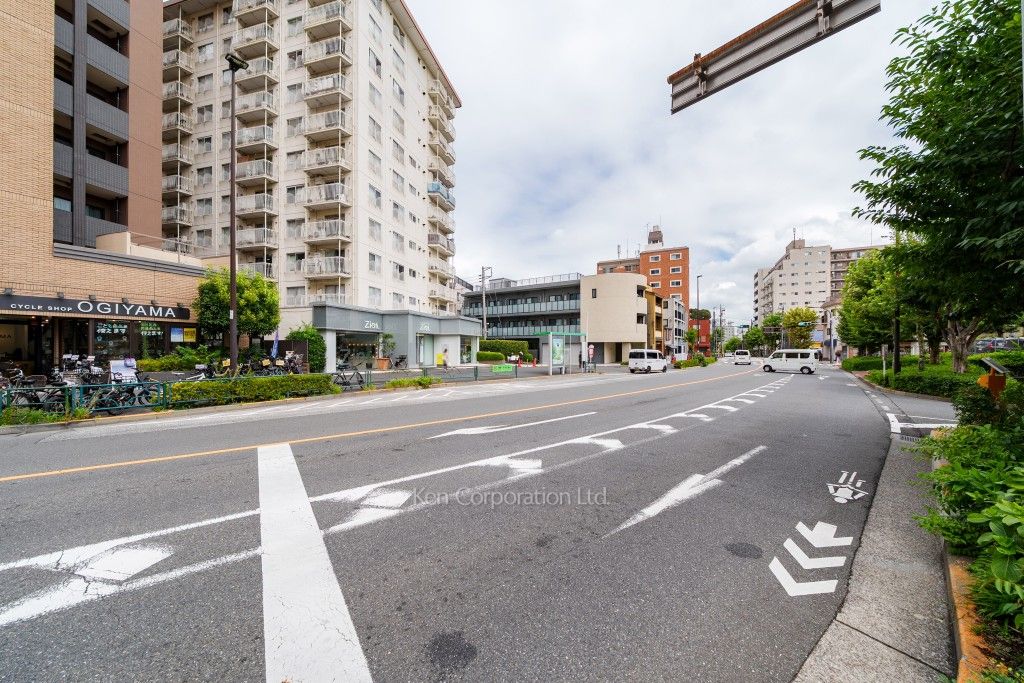 マンション仙台坂カトレアの写真 前面道路