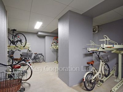 ルジェンテリベル日本橋濱町の写真 駐輪場
